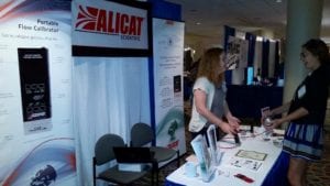 Alicat demonstrates the sensitivity of their MWB Series portable flow calibrators