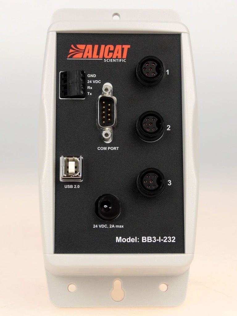 Alicat BB3-I-232 3-position breakout box for 6-pin industrial connectors