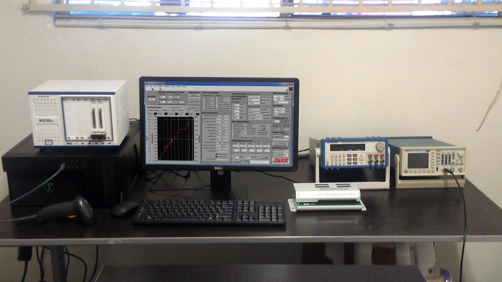 LDIT station setup with Alicat LabVIEW drivers