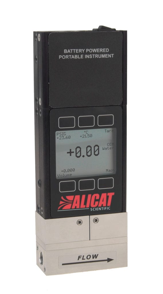 Alicat LB-series portable liquid flow meter