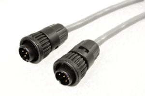 IC-102 double-ended 6-pin locking industrial cable