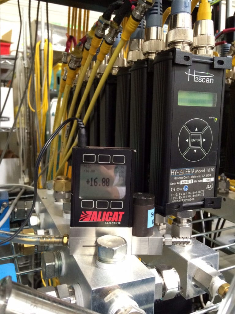H2scan HY-ALERTA 氢气分析仪的压力校准