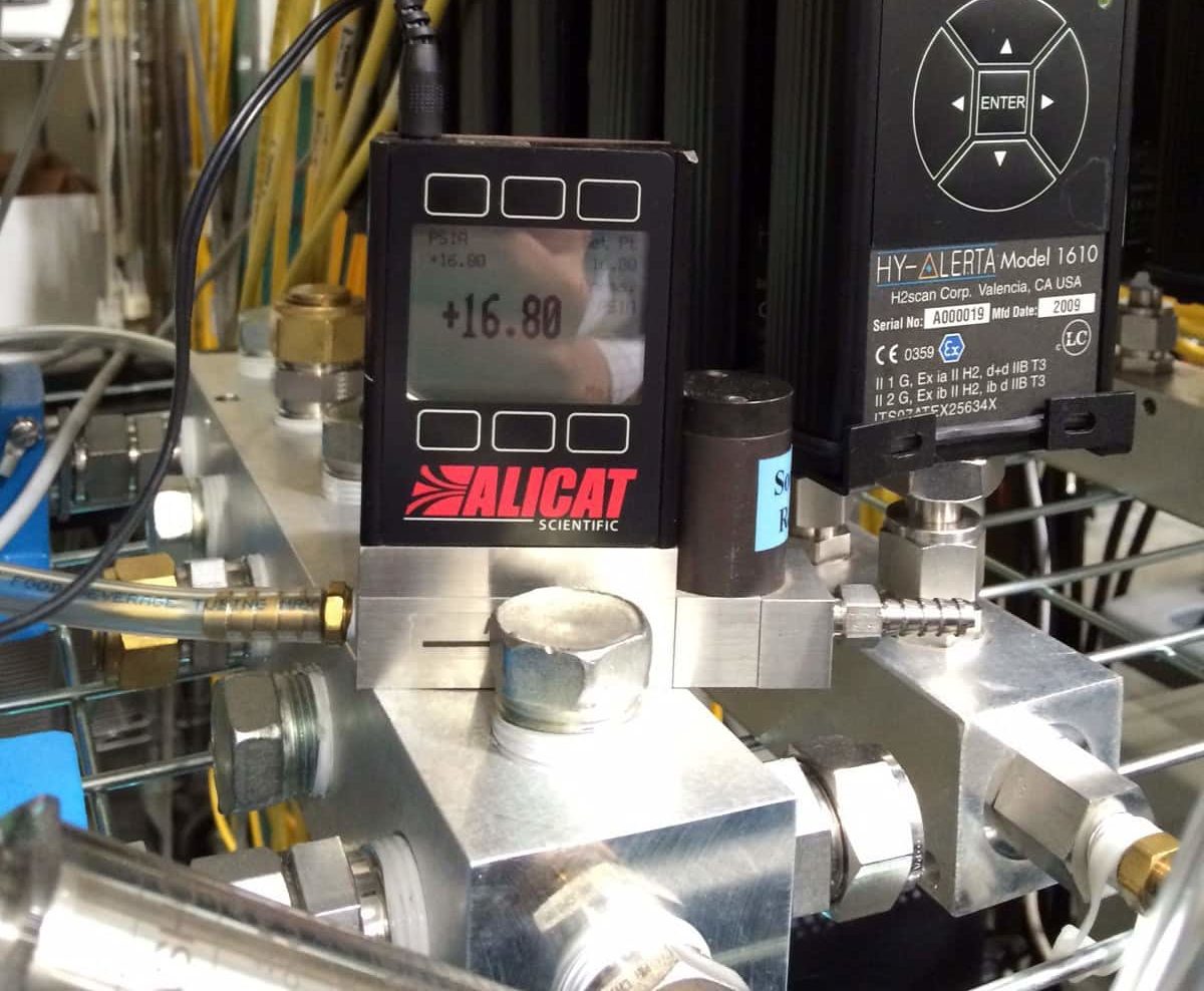 Pressure calibration for H2scan HY-ALERTA hydrogen analyzers