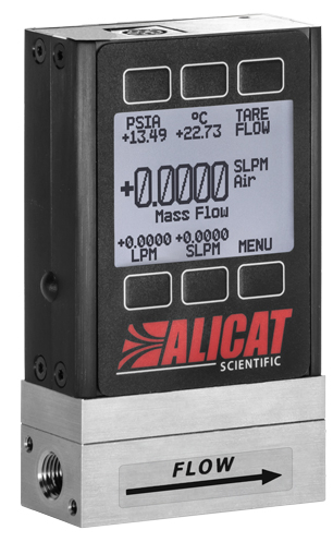 RESTEK 26437 Alicat M-Series Portable Mass Flow Calibrator 500 sc cm Flow Capacity Monochrome Display Restek Coporation 