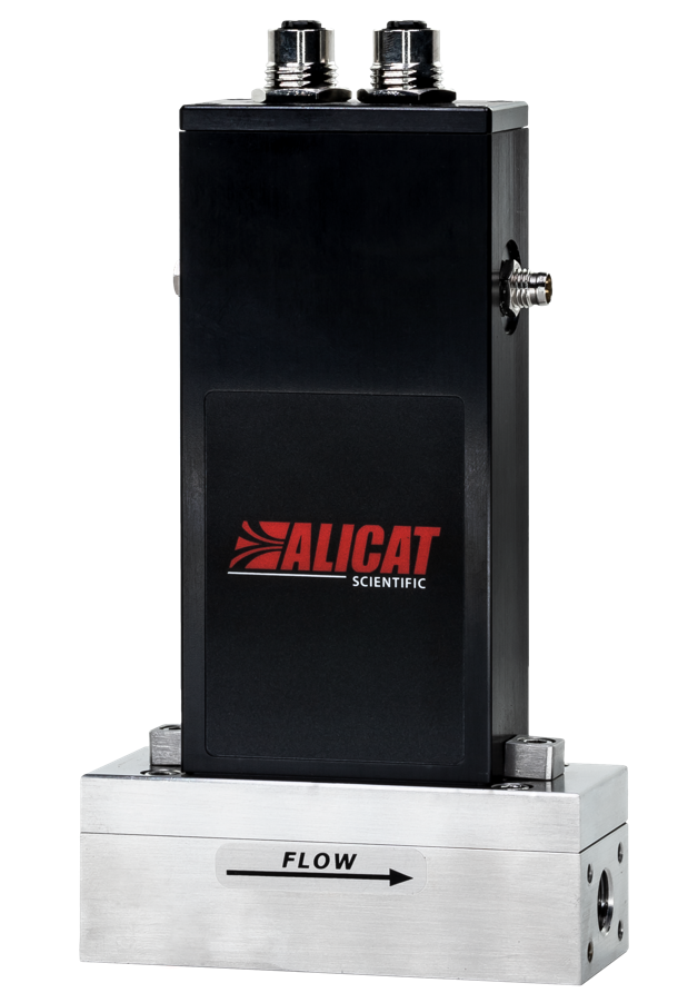 IP67 rated Alicat mass flow meter with Ethernet/IP