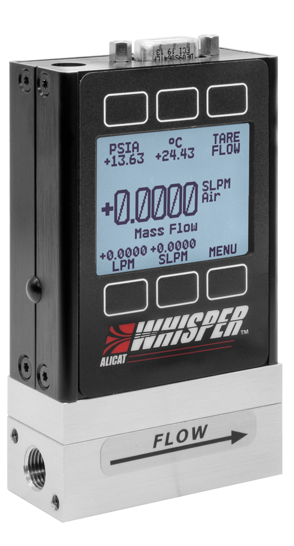 Whisper Series Mass Flow Controller.