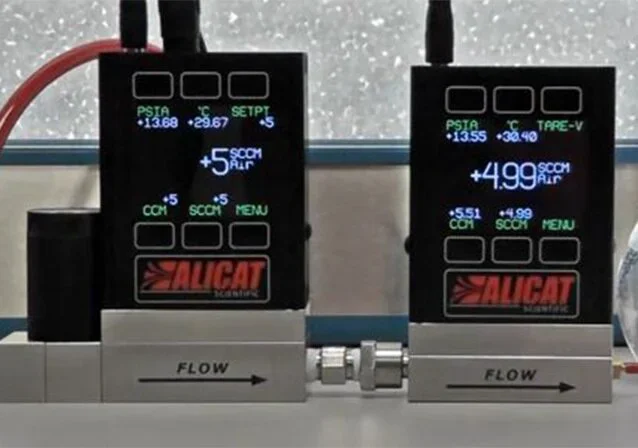 GasMix_Turndownvidstill Gas mixing mass flow controllers