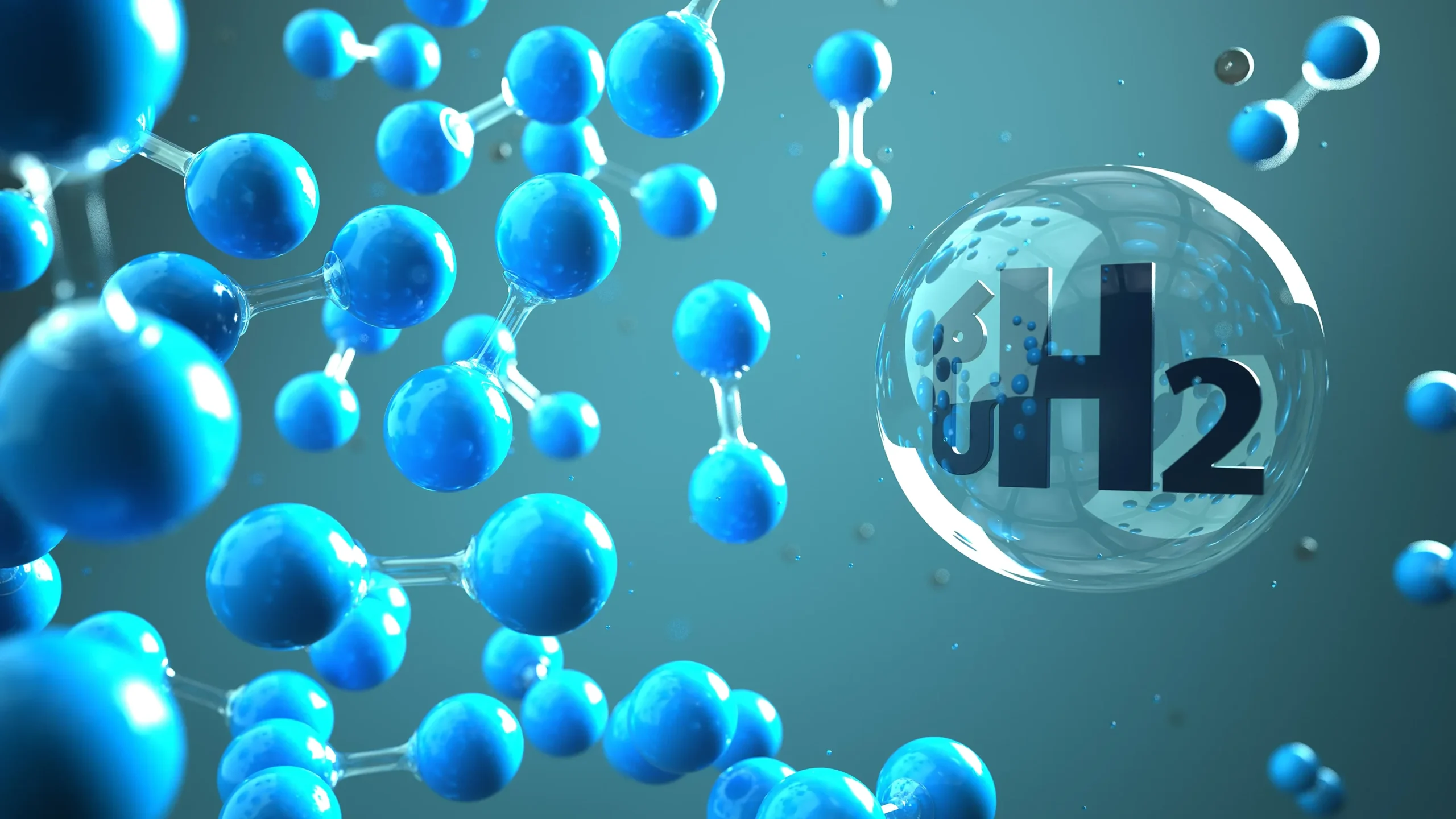Hydrogen fuel illustration