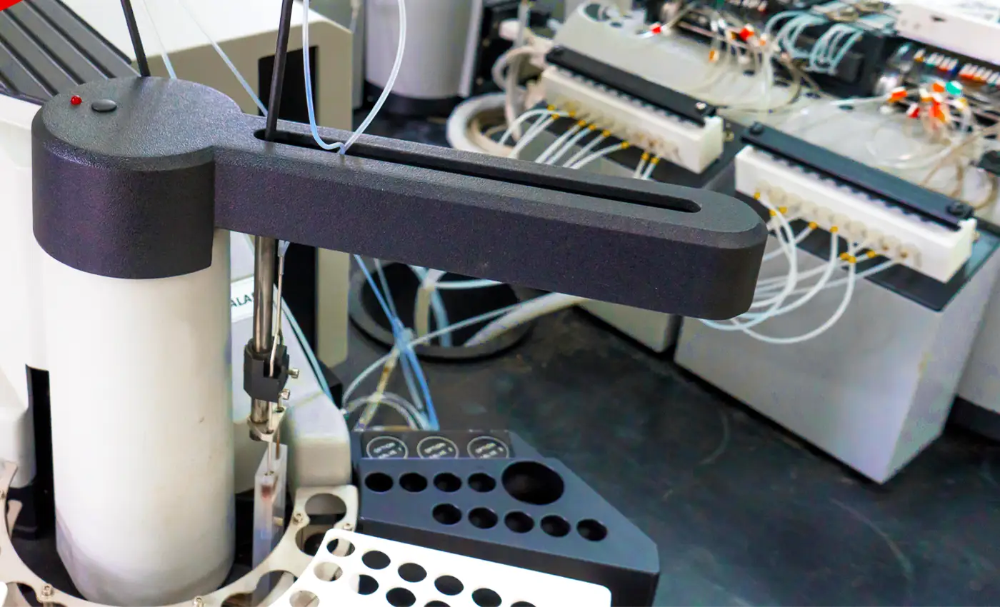 A gas chromatography system