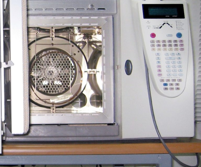 Photo of a gas chromatograph