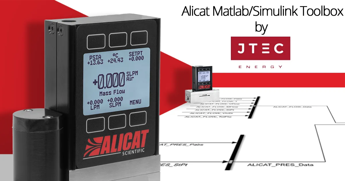 Alicat MATLAB/Simulink Toolbox by JTEC - Alicat Scientific