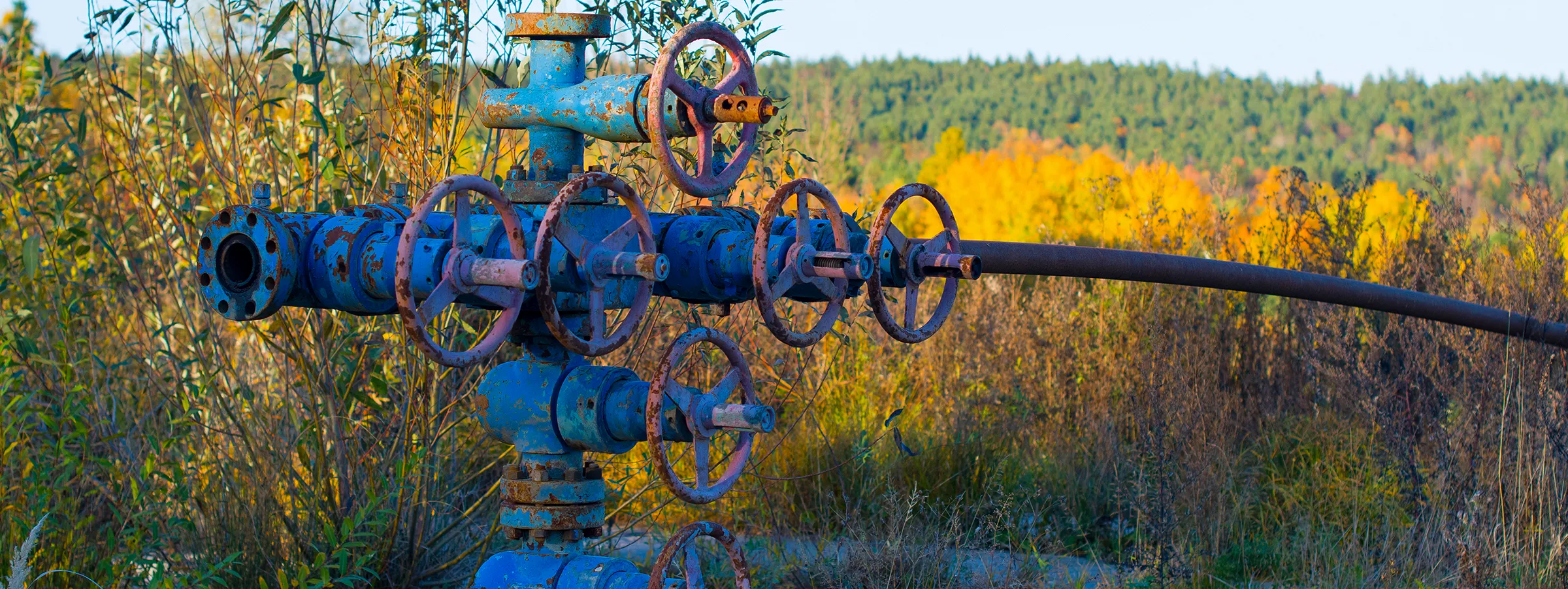 Abandoned wellbore in a field