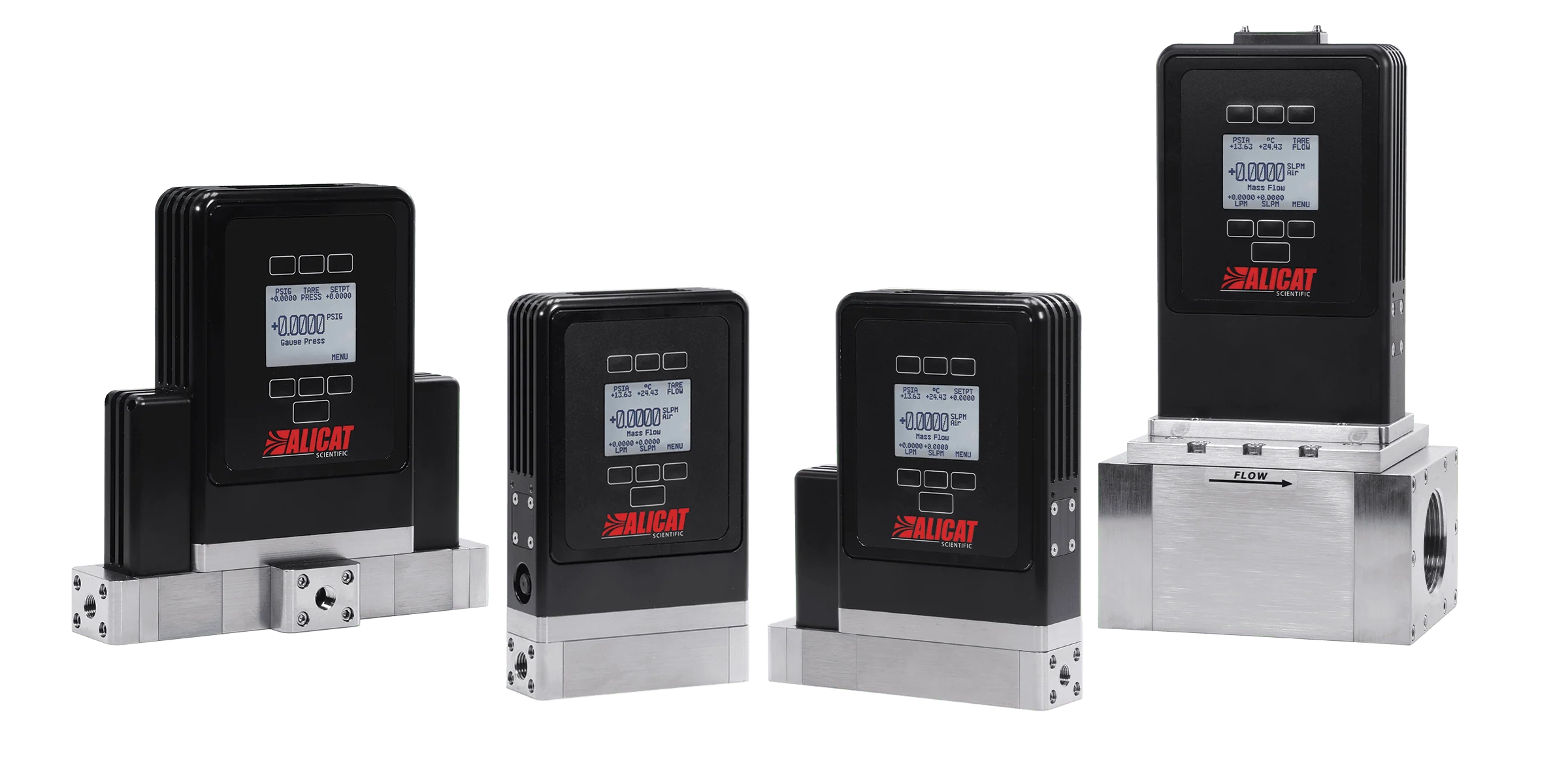 Alicat intrinsically safe gas flow and pressure instrumentation