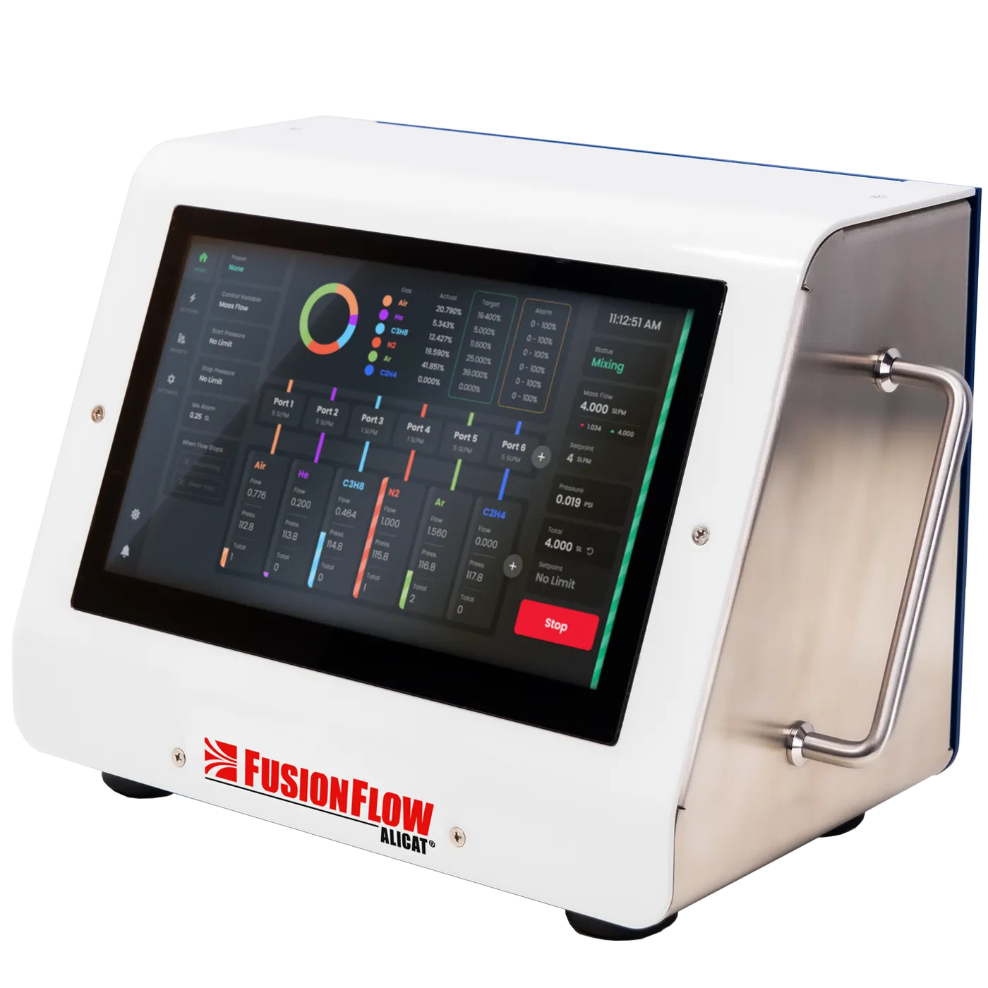 FusionFlow MXM gas blender