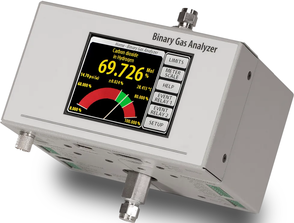 Binary gas analyzer