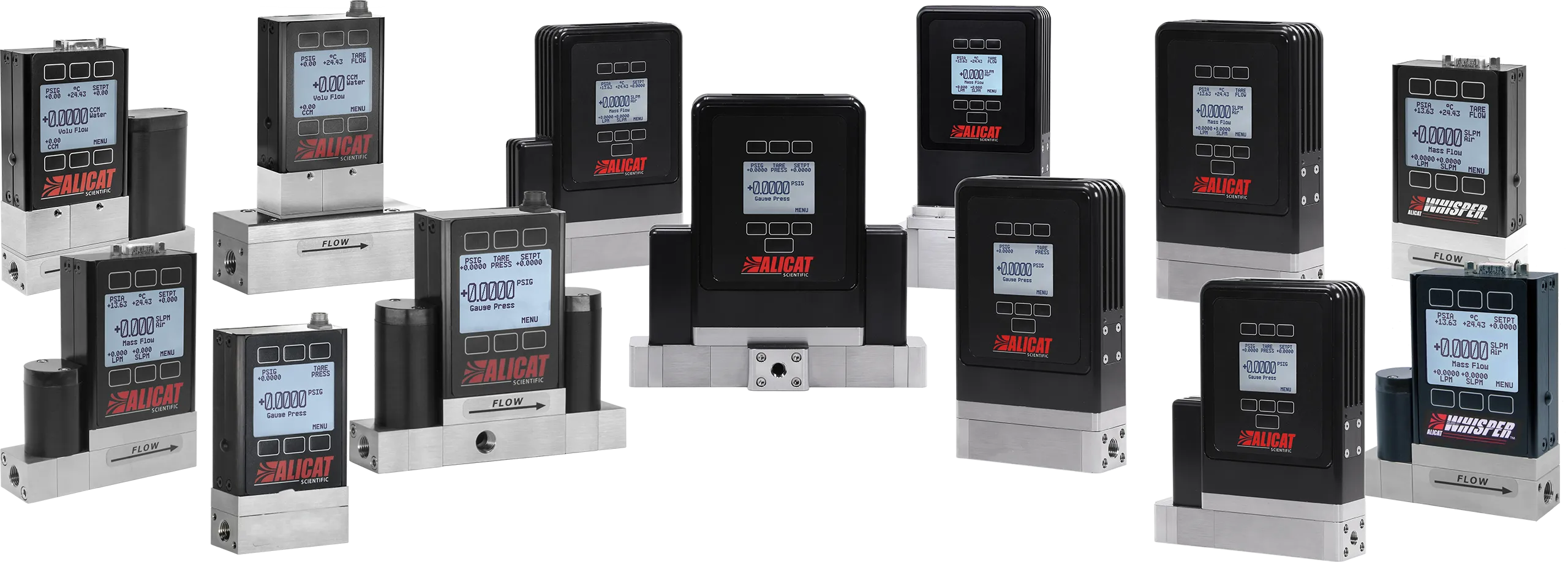 Photo of Alicat devices for hazardous locations